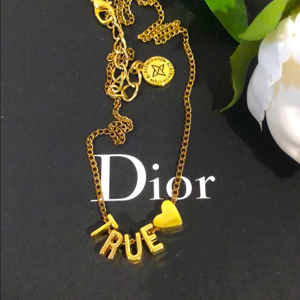 BCBGENERATION GOLDEN NECKLACE TRUE HEART